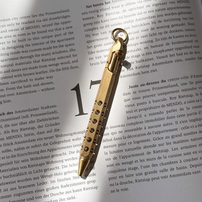 

NEW Gold Brass Pen Luxor / pulpen