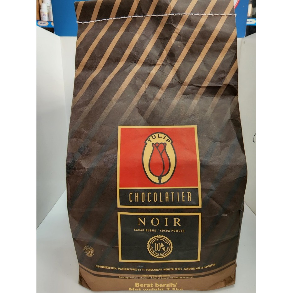

Tulip Black Noir Coklat Bubuk / Cocoa Powder 2,5 kg