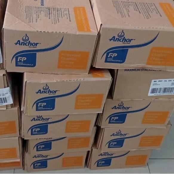 

Keju Anchor Slice Cheddar Orange 84 Pcs