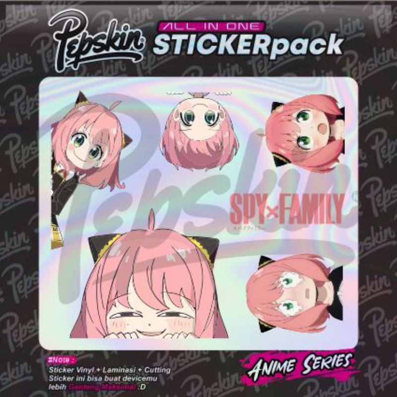 

Wrap* Pack Hologram Anya 04 Wrap Skin Stiker Garksin CUSTOM Gratis (2pcs)