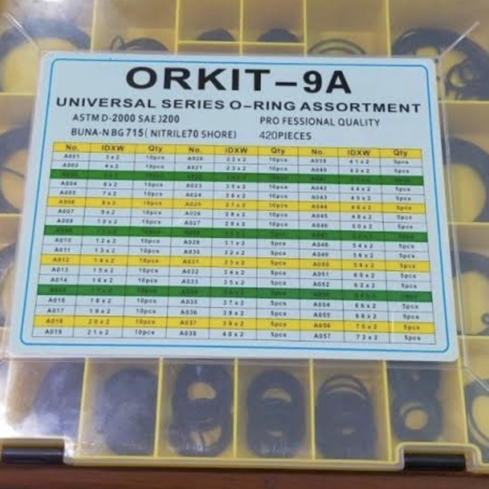 ORING KIT ORKIT 9A SET ORIGINAL TERMURAH
