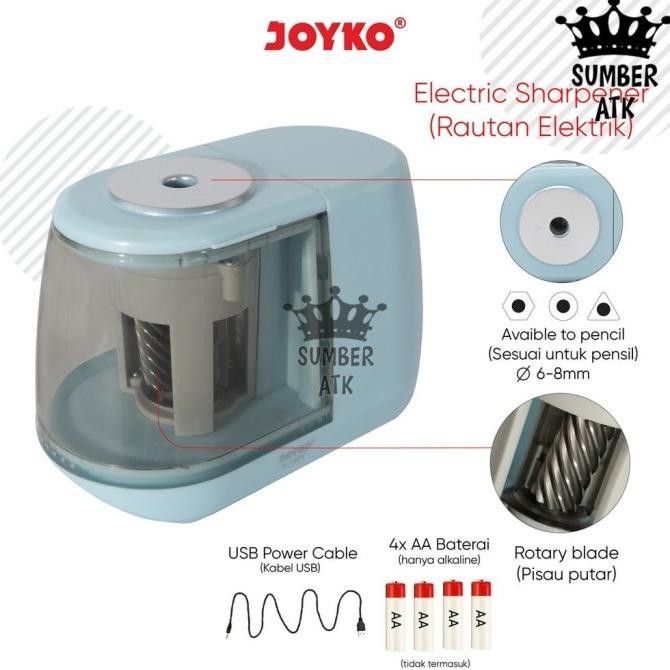 

Electric Sharpener Serutan Elektrik Joyko A-159E