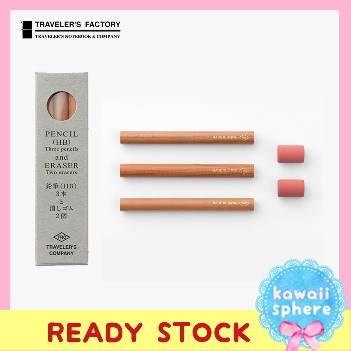 

Traveler's Factory Pencil Refill for TRC Brass Pencil Refill Pensil dan Penghapus Travelers Notebook