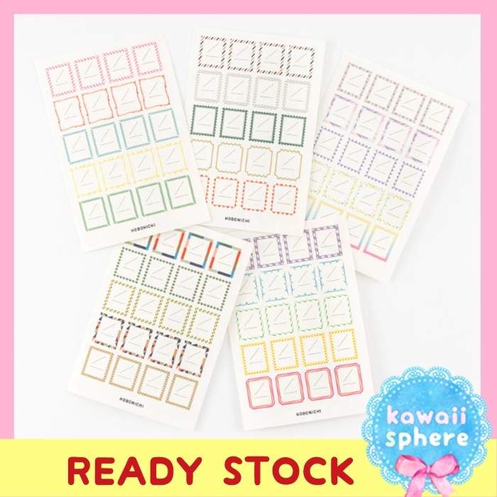 

Hobonichi Frame Stickers (Dates) Ready Stock Hobonichi Accessories