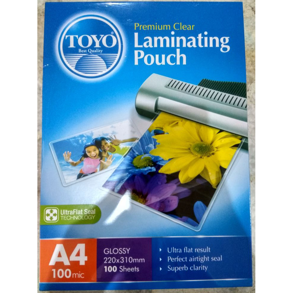 Terlaris PLASTIK LAMINATING TOYO UKURAN A4 SALE