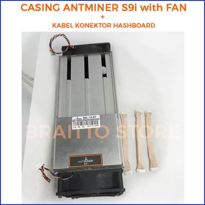 CASING ANTMINER S9i + FAN + KABEL HASHBOARD TERBAIK