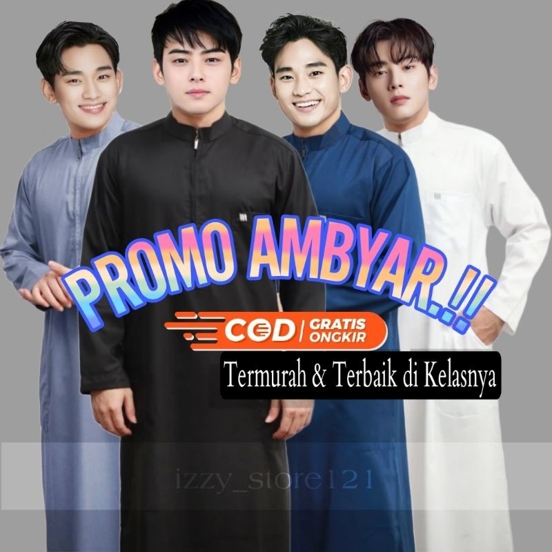 Jubah Arab Dewasa Jubah Pria Baju Distro Kokoh Laki Laki Kok Murah Kekinian Laki2 Import Modern Juba