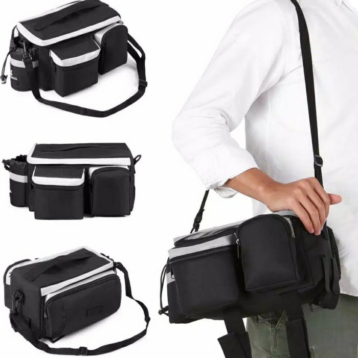 TAS PANNIER SEPEDA / TAS BAGASI SEPEDA FREE RAIN COVER