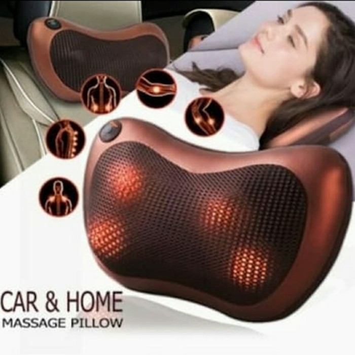 Cuci Gudang Bantal Pijat Car N Home Massage Pillow 4 Bola Pijat