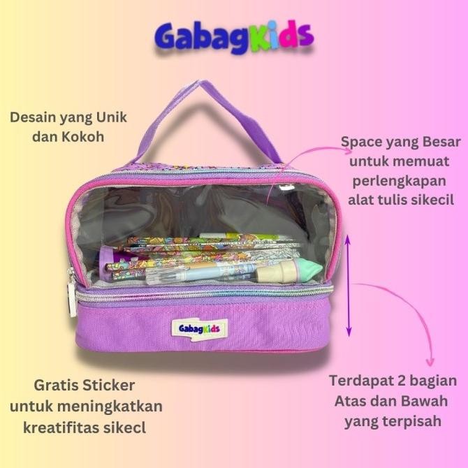 

Gabag Kids - Tempat Pensil Anak - Pensil Case Tara NS