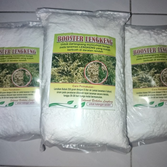 Terlaris Boster Kelengkeng Kclo3 atau Potasium chlorade murni kemasan 1kg SALE