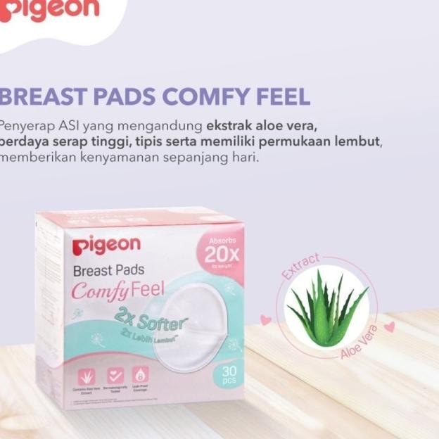 

Pigeon Breast Pads Comfy Feel Isi 50Pcs Yerap Asi Breast Pad