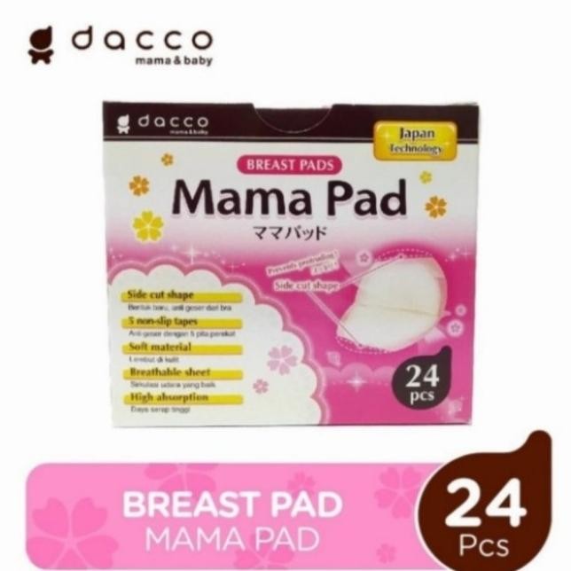 

Dacco Mama Pad Breast Pad Isi 24 Pcs / 56 Pcs