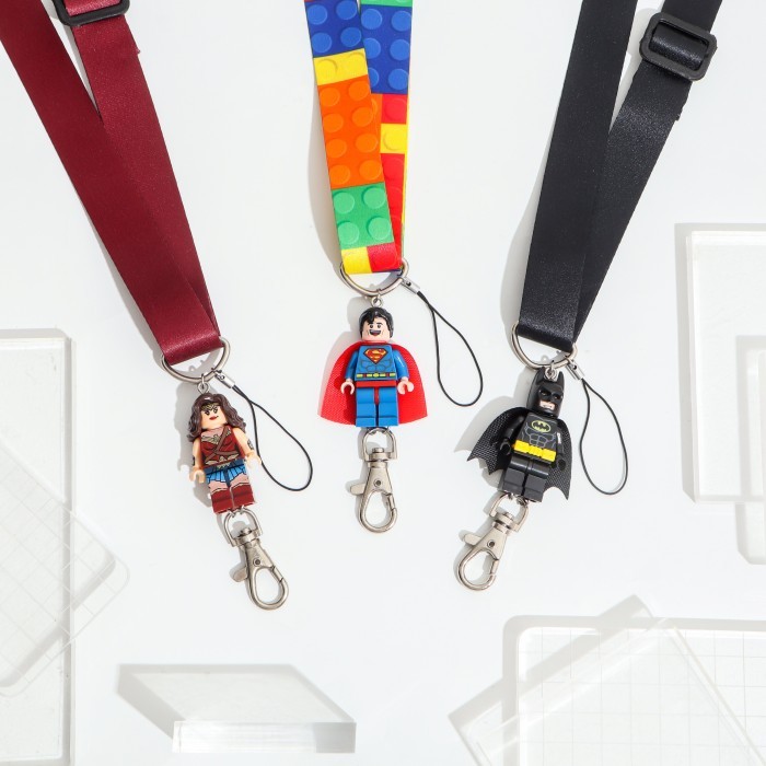 

Lanyard / Tali /Gantungan ID Card / Pods / Vape dg Minifigure LEGO