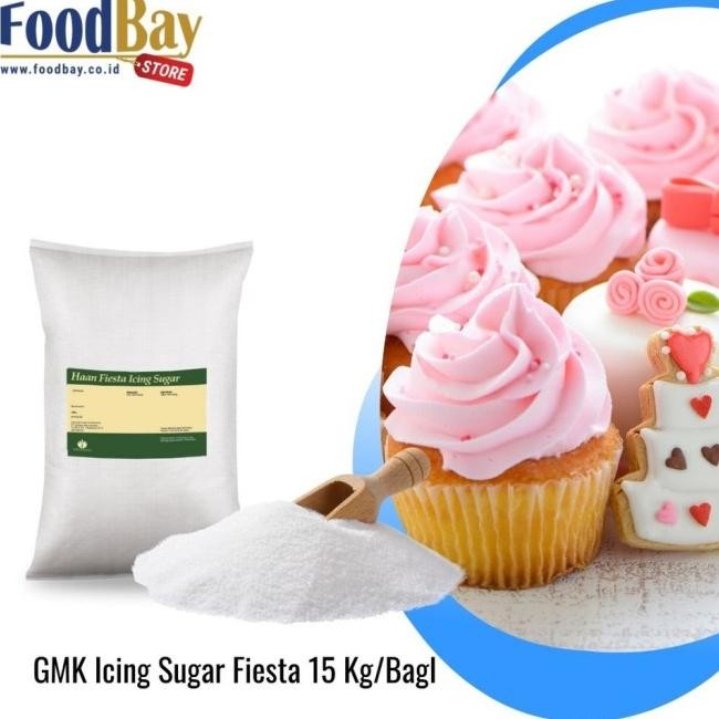 

Gmk - Icing Sugar Fiesta Pail 15Kg / Gula Halus Ember