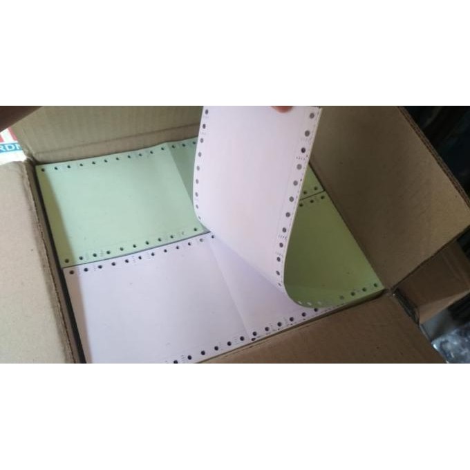 

TERMURAH - paper print kertas continuous form 9.5 x 11/2 4 ply DPH Bagi 4