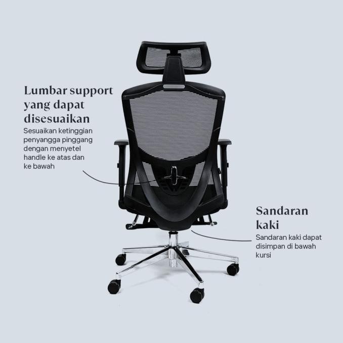 Noir NEO-C Ergonomic Office Chair