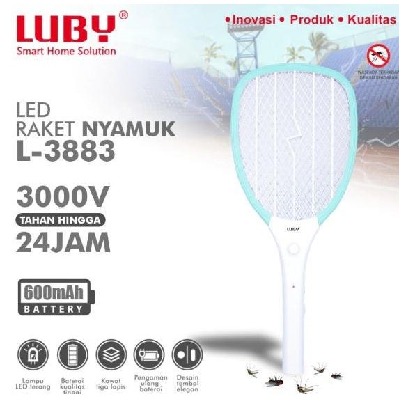 

TERSEDIA RAKET NYAMUK LISTRIK LUBY L-3883 BERKUALITAS