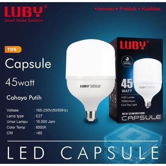 

TERSEDIA LAMPU LED CAPSULE LUBY 45W 45 WATT
