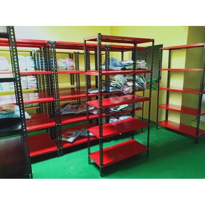 Rak gudang barang / rak susun / rak besi siku GRATIS ONGKIR BANDUNG