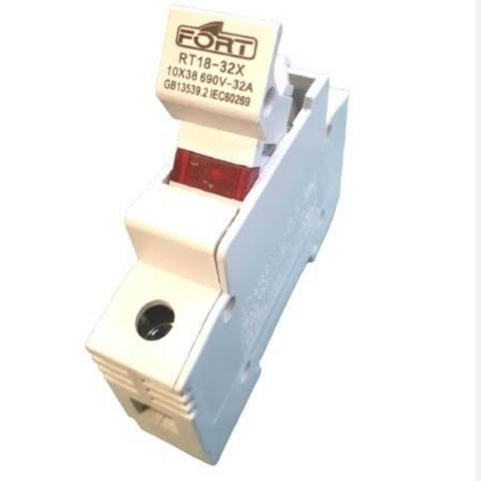 Din Rail Mounting Fuse Holder with Lamp RT18-32X model MCB RT18-32(X)