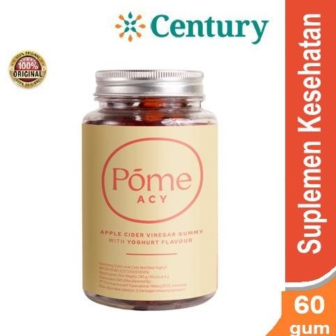

TERMURAH POME ACY APPLE CIDER VINEGAR WITH YOGHURT FLAVOR 60`S / SUPLEMENT / MULTIVITAMIN