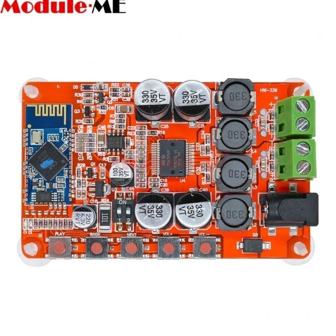 TERMURAH - KIT DAN BOX CLASS D TDA7492 BLUETOOTH 2X50W