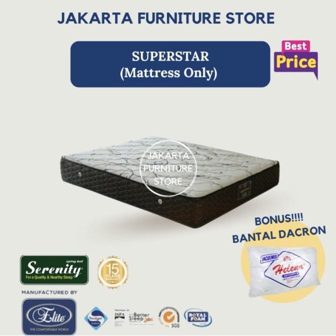 Promo Springbed Elite Serenity Superstar uk.140x200