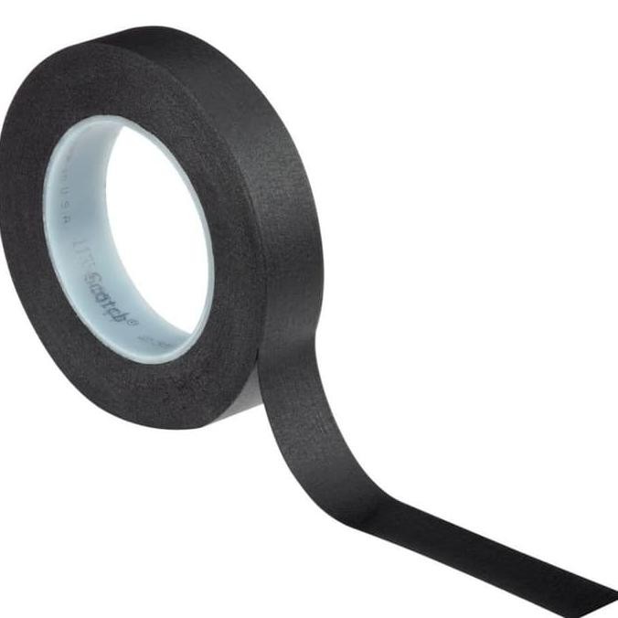 

NEW 3M-235-BLACK-PAPER-MASKING-TAPE 50MMX50M