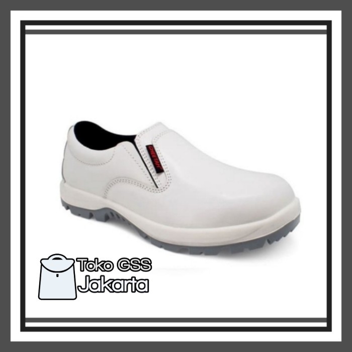 Cuci Gudang Sepatu Safety Cheetah 7001 Putih (Indent) Sepatu Safety Laboratorium
