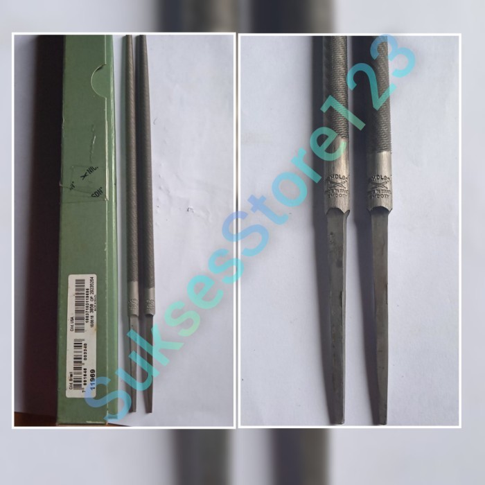 Best Seller Nicholson Kikir Round File / Bulat 4" 6" 8" 10" 12" Asli Eropa