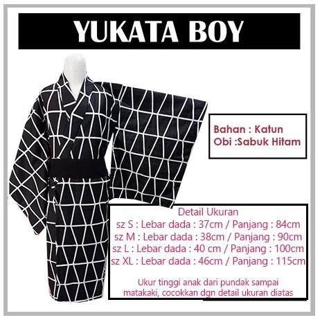 Yukata Boy Kimono Japan Kimono Jepang