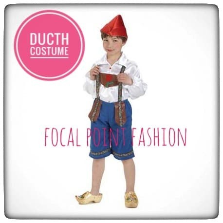kostum Belanda anak Dutch Holland united nation tradisional costume