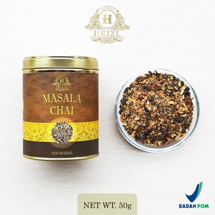 

JUAL HEIZL Masala Chai Tea Spiced Black Tea Blend Teh Rempah India 50gr