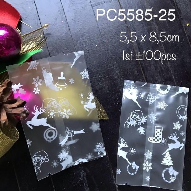 

Plastik Cookies Pc558525 Natal Putih
