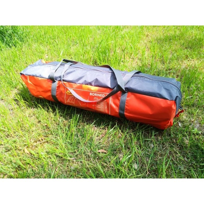 Tenda Tendaki Mis BORNEO 4 / Tenda Camping Dome 4 Orang Double Layer