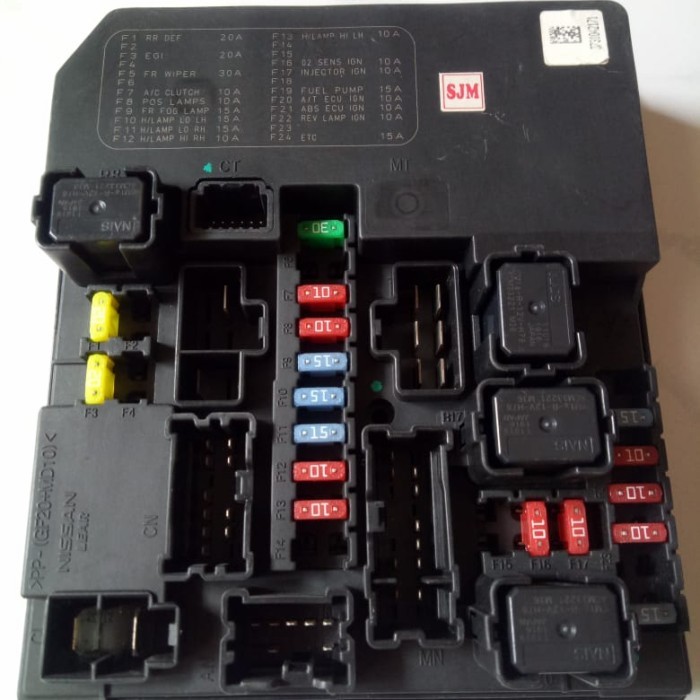 IPDM Fuse Box Sekring Grand Livina