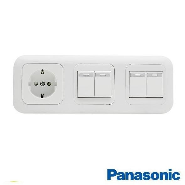 

TERSEDIA SAKLAR DOUBLE SERI + STOP PANASONIC WEJP 7823W + WEJ 5531 + WEJ 1121