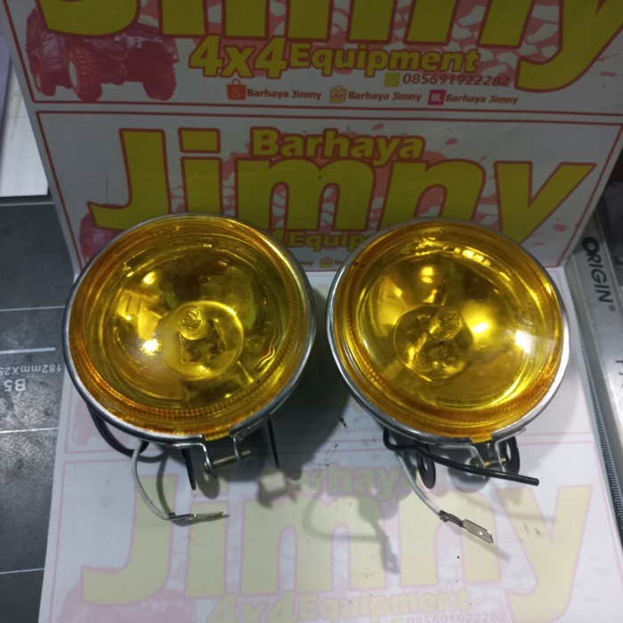 FOG LAMP UNIVERSAL 3 INC VARIASI JIMNY KATANA LAMPU KABUT BEMPER ARB
