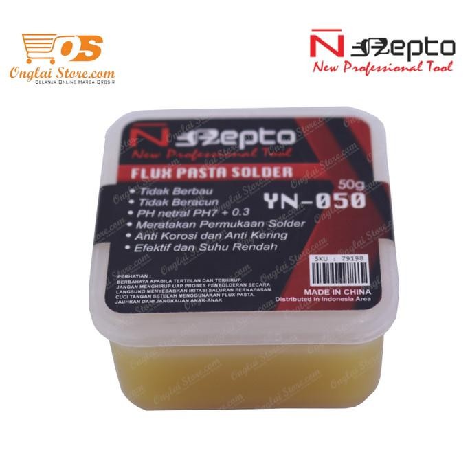 Flux Solder Nepto 50G Solder Pasta Minyak Solder Cairan Desoldering Original Dan Terpercaya