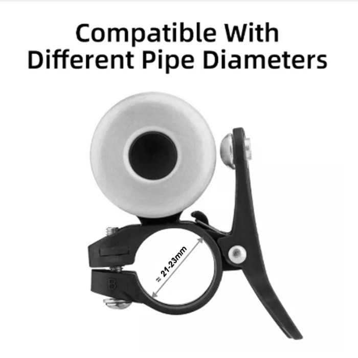 Bell Bel Lonceng Alarm Horn Ring Sepeda Klasik MTB Lipat Gunung Alunium Alloy ROBROS 2019-1A