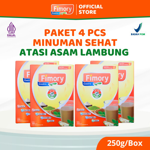 

Hemat Fimory 4 Pcs - Minuman Sehat Nutrasetikal Untuk Mengatasi Asam Lambung