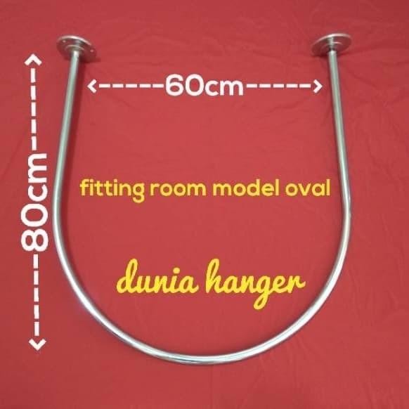 Fitting Room Besi Untuk Kamar Pas