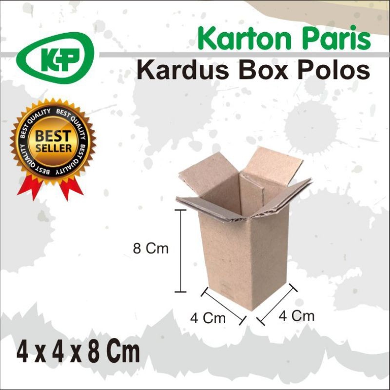 

KARDUS PACKING / BOX PACKING UK 4x4x8 cm