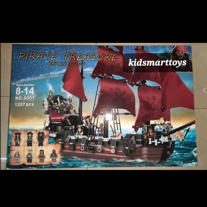 Jual Bricks Lepin 16009 Pirate Of The Caribbean Queen Anne Revenge Perahu