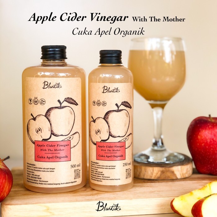 

HARGA DISKON Blantika Cuka Apel Organik - Apple Cider Vinegar With Mother Raw