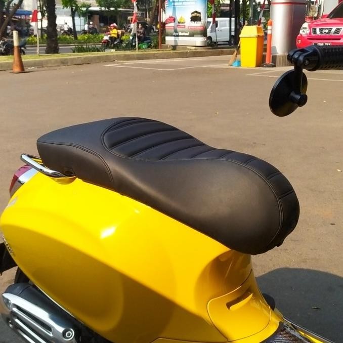 Kulit Jok Vespa Sprint Primavera Mbtech Carera / Cover Jok Vespa