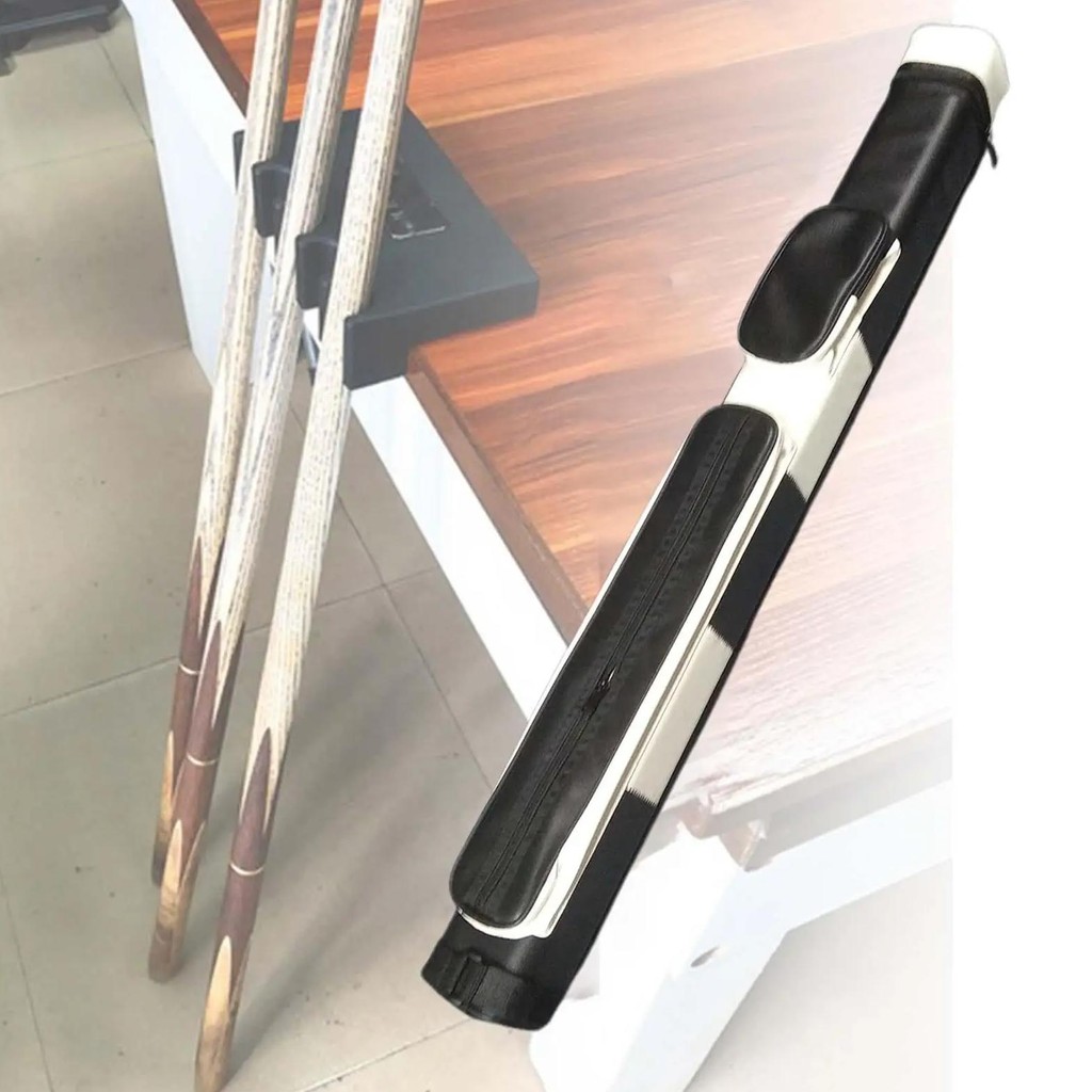pool cue case billiard pool cue sticks carrying case storage box 1/2 billiard cue bag
