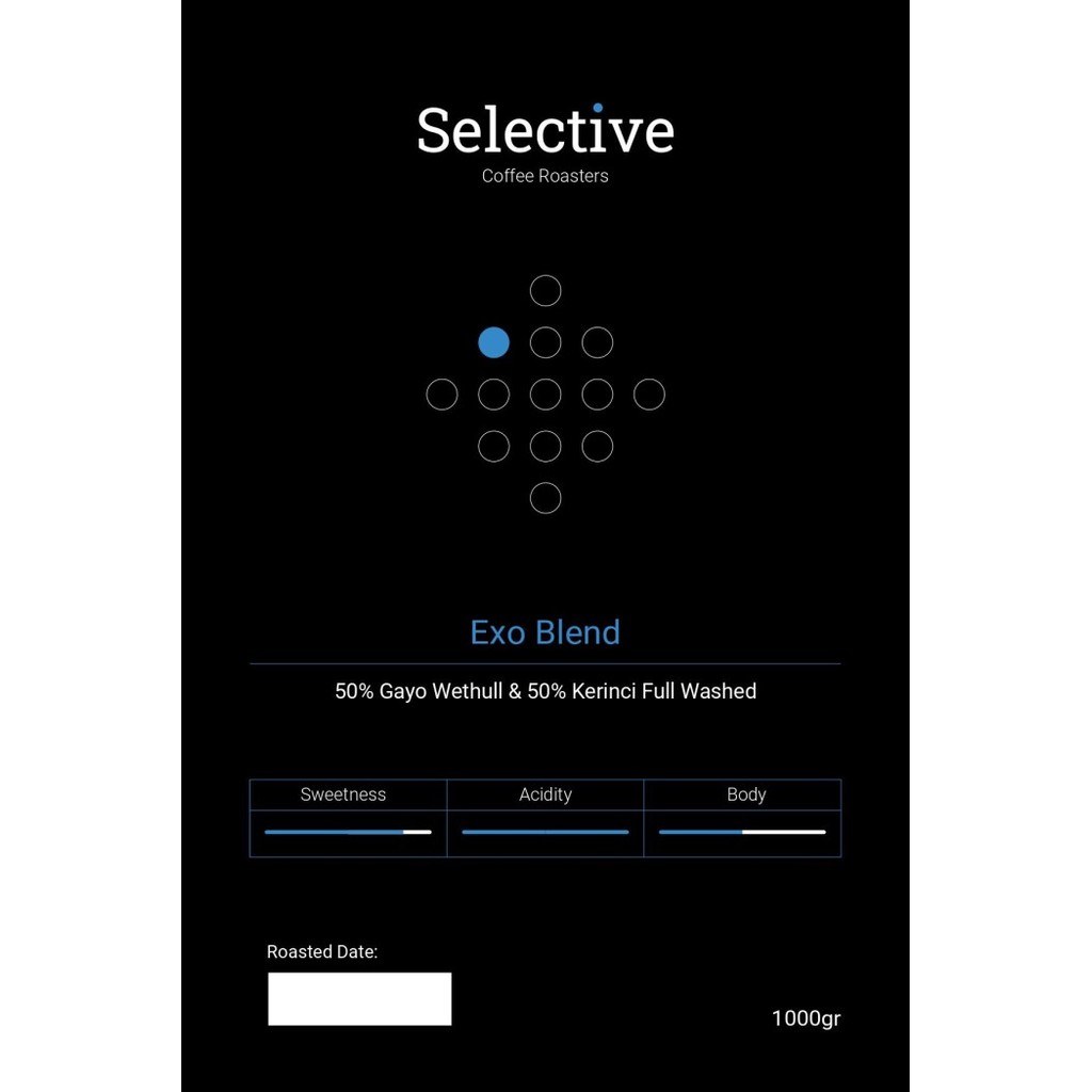 

Kopi Espresso Blend - Exo Blend 1Kg