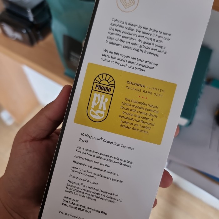 

Colonna Capsule Nespresso